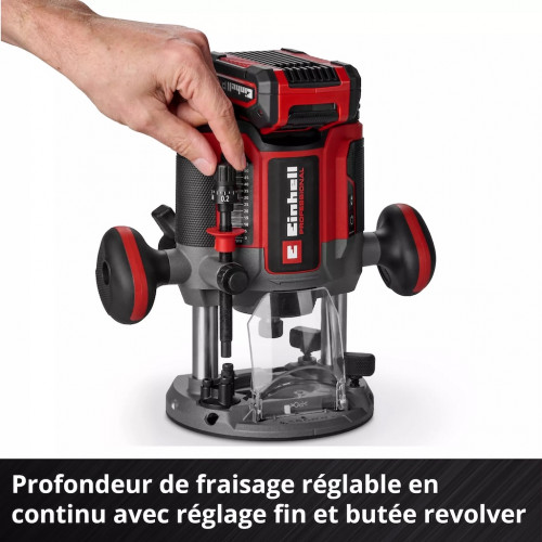 Défonceuse sans fil - TP-RO 18/55 Li BL-Solo - Brushless - Course 55 mm - Power X-Change - EINHELL 