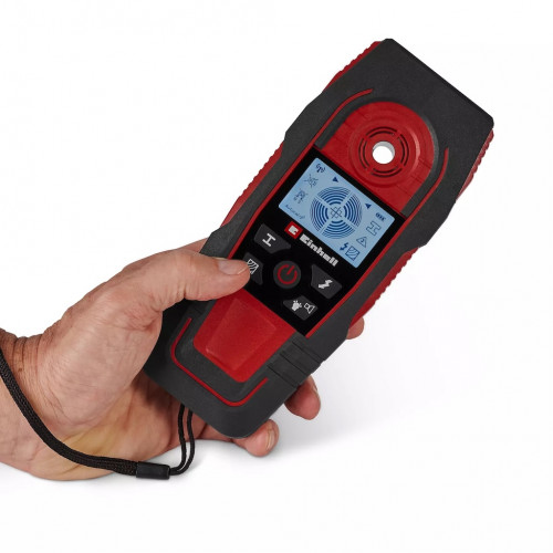 Détecteur de matériaux numérique – TE-MD 80 – Métal, bois et câbles – Écran LCD - EINHELL 