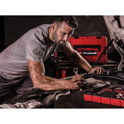 Mallette d’outils – 80 pièces – Compatible E-Case – Rangement EVA – Usage atelier et maison - EINHELL