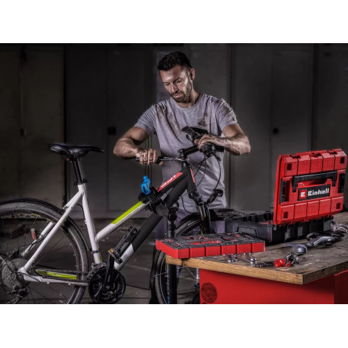 Mallette d’outils – 80 pièces – Compatible E-Case – Rangement EVA – Usage atelier et maison - EINHELL 