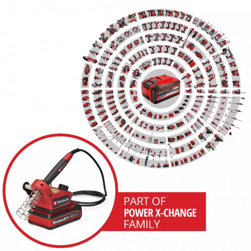 Fer à souder sans fil – TE-SI 18/480 Li E-Solo – 200 à 480 °C – Power X-Change - EINHELL 