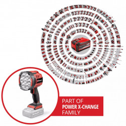 Lampe sans fil LED - TE-CL 18/2500 Li-Solo - 2500 lm - Portée 640 m - Power X-Change - EINHELL