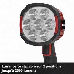 Lampe sans fil LED - TE-CL 18/2500 Li-Solo - 2500 lm - Portée 640 m - Power X-Change - EINHELL