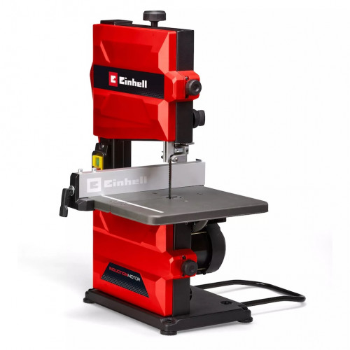 Scie à ruban compacte - TC-SB 200 + - Moteur à induction 300 W - Table de sciage inclinable - Hauteur de coupe 80 mm - EINHELL 