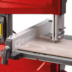 Scie à ruban compacte - TC-SB 200 + - Moteur à induction 300 W - Table de sciage inclinable - Hauteur de coupe 80 mm - EINHELL 