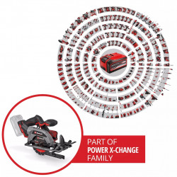 Scie circulaire portative sans fil - TP-CS 18/136-C Li BL-Solo - Ø 136 mm - Profondeur de coupe 51 mm - Brushless - EINHELL 