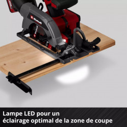 Scie circulaire portative sans fil - TP-CS 18/136-C Li BL-Solo - Ø 136 mm - Profondeur de coupe 51 mm - Brushless - EINHELL 