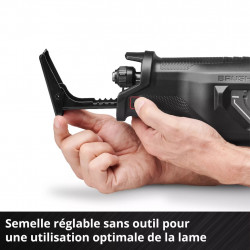 Scie sabre sans fil - TP-AP 18/32 Li BL-Solo - Course 32 mm - Brushless - Vitesse réglable - EINHELL 