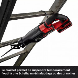 Scie sabre sans fil - TP-AP 18/32 Li BL-Solo - Course 32 mm - Brushless - Vitesse réglable - EINHELL 