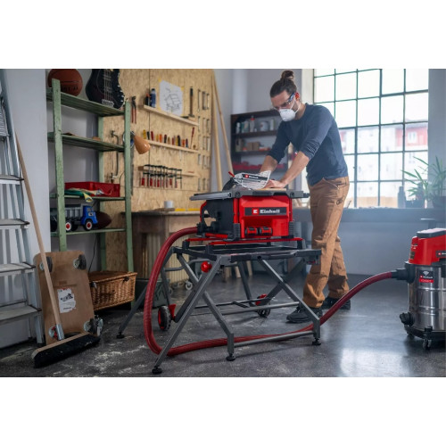 Scie circulaire sur table sans fil - TE-TS 36/8 T Li-Solo - 36 V Twin-Pack - Lame Ø 210 mm - Table aluminium avec extension - EINHELL 