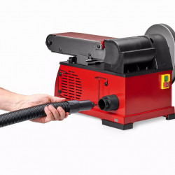 Ponceuse stationnaire à bande et à disque - TE-US 400 - 400 W - Bande orientable - Plateau Ø 150 mm - EINHELL 