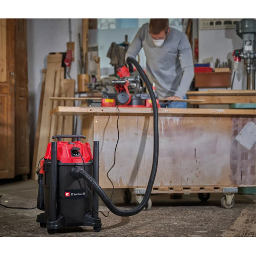 Aspirateur eaux et poussières – TC-VC 2555 A – Cuve plastique 25 L – 850 W – Prise asservie - EINHELL 