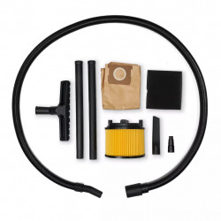 Aspirateur eaux et poussières - TC-VC 3055 A - Cuve plastique 30 L - 850 W - Prise asservie - EINHELL 