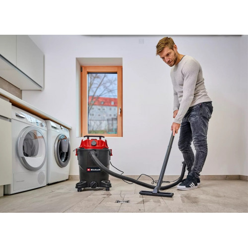 Aspirateur eaux et poussières - TC-VC 3055 A - Cuve plastique 30 L - 850 W - Prise asservie - EINHELL 