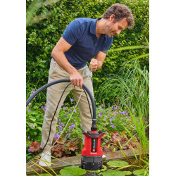 Pompe eaux claires et chargées sans fil – GE-DP 36/35 LL Li-Solo – 14 000 l/h – Power X-Change - EINHELL 