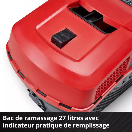 Tondeuse à gazon sans fil - GE-CM 18/32 C Li BL-Solo - 18 V Power X-Change - Largeur de coupe 32 cm - Brushless - EINHELL 