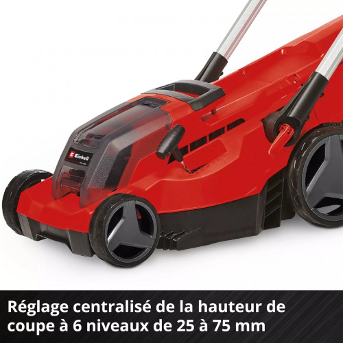 Tondeuse à gazon sans fil - GP-CM 36/450 - 36 V Twin-Pack - Largeur de coupe 38 cm - 2 batteries 4,0 Ah - EINHELL 