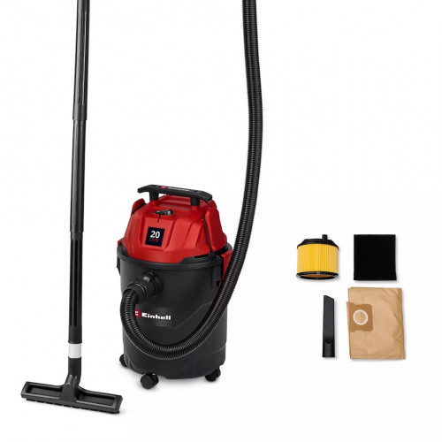 Aspirateur eaux et poussières - TC-VC 2045 - Cuve plastique 20 L - 850 W - 180 mbar - EINHELL 