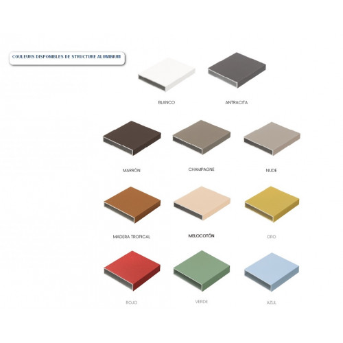 Ensemble bistrot CAMELIA SIDNEY – Table carrée 90 × 90 cm et 2 fauteuils en textilène – Plateau HPL Maderma – 2 places - HEVEA