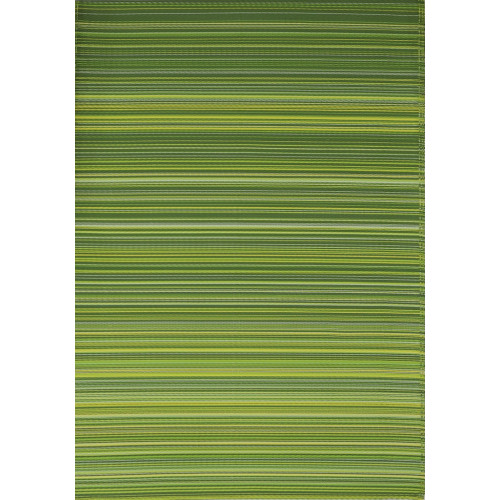 Tapis extérieur polypropylène recyclé 120 x 180 cm – Havane Vert - PROLOISIRS