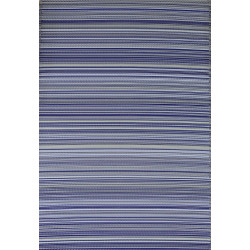 Tapis extérieur polypropylène recyclé 150 x 240 cm – Havane Bleu de marque PROLOISIRS, référence: J9477200