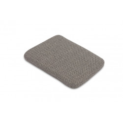 Lot de 8 galettes PICNIC CURV – 40 x 33 x 3,5 cm – Olefin gris de marque PROLOISIRS, référence: J9485600