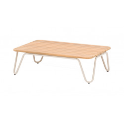 Table basse RIVA – Blanc Teck de marque PROLOISIRS, référence: J9488000
