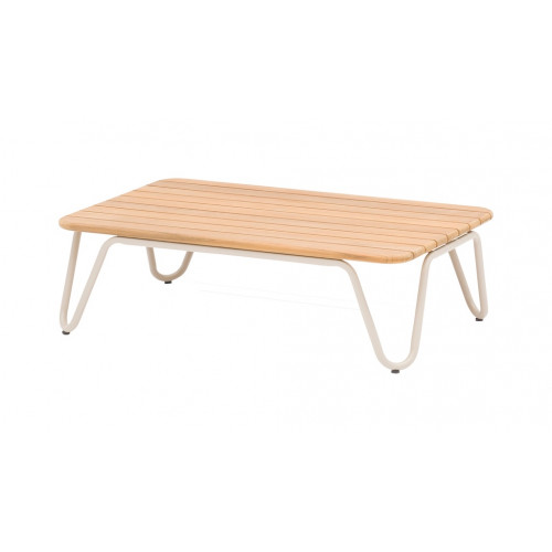 Table basse RIVA – Blanc Teck - PROLOISIRS