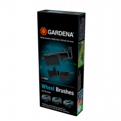 Brosses de nettoyage pour roues – Compatibles smart SILENO max et free – Lot de 2 - GARDENA