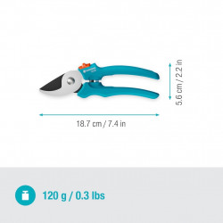 Sécateur de jardin – EasyCut – Ø coupe 20 mm – Lames inox PowerCoating - GARDENA