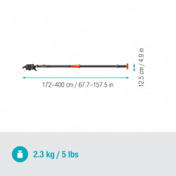 Coupe-branches télescopique – StarCut Pro L – Portée 175 à 400 cm – Ø coupe 32 mm - GARDENA
