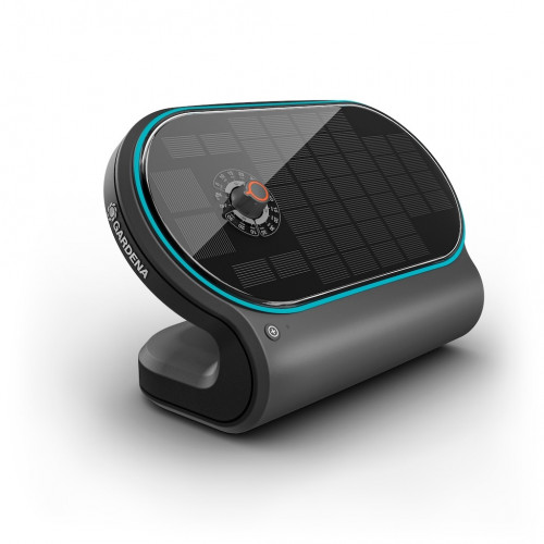Kit d’arrosage solaire autonome – AquaBloom L – Jusqu’à 30 plantes – 14 programmes - GARDENA