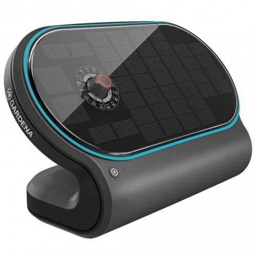 Kit d’arrosage solaire autonome – AquaBloom L – Jusqu’à 30 plantes – 14 programmes - GARDENA