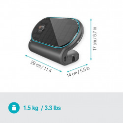 Kit d’arrosage solaire autonome – AquaBloom L – Jusqu’à 30 plantes – 14 programmes - GARDENA