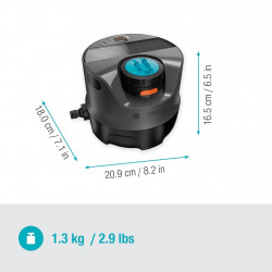Arroseur solaire programmable – AquaPrecise – Jusqu’à 320 m² – Contrôle Bluetooth® - GARDENA