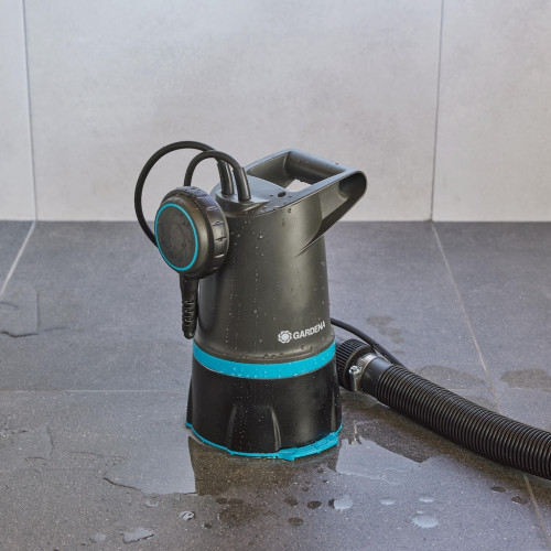 Pompe d’évacuation 2-en-1 – 20000 BASIC – 20 000 l/h – Eaux claires et chargées - GARDENA