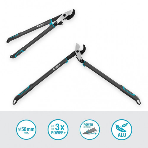 Coupe-branches à enclume – EnergyCut Pro L – Ø 50 mm – 1260 g - GARDENA