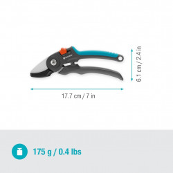 Sécateur de jardin – PremiumCut – Bois sec Ø 20 mm – Lames PowerCoating - GARDENA