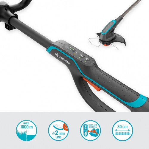 Coupe-bordures à batterie – PowerTrim 30/18V P4A – Fil 2 mm – Mode PowerBoost - GARDENA