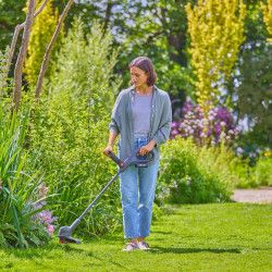 Coupe-bordures à batterie 2-en-1 – EasyTrim 25 18V P4A – 25 cm – 2,1 kg - GARDENA