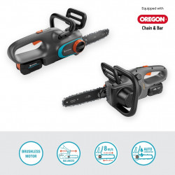 Tronçonneuse à batterie – PowerSaw 25/18V P4A – Guide 25 cm – Chaîne 3/8” - GARDENA