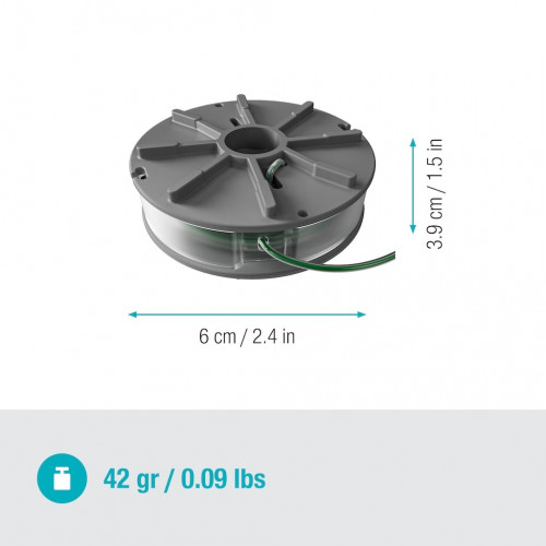 Cassette de fil 2 mm pour coupe-bordures PowerTrim - GARDENA