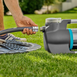 Kit tuyau d’aspiration 4 m 25 mm (1”) avec filtre inox et clapet anti-retour – Raccord G1” - GARDENA