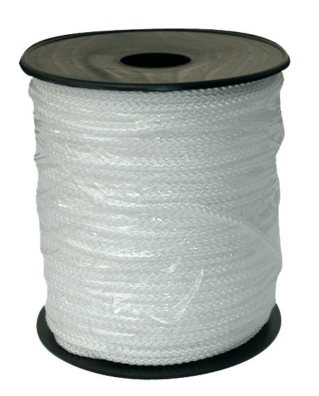 Tresse blanche polypropylène Ø 1,5 mm x 100 m