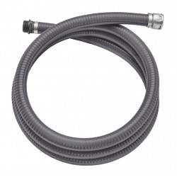 Extension de tuyau d’aspiration 25 mm (1”) – 4 m – Raccord métallique G1” de marque GARDENA, référence: J9503700