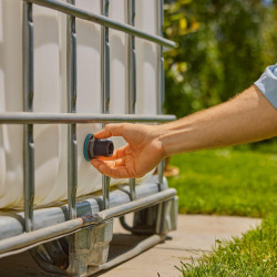 Connecteur de réservoir Push In – Installation extérieure étanche - GARDENA