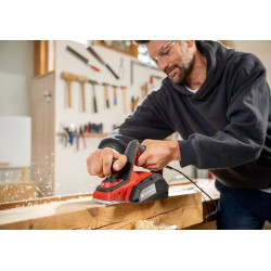 Rabot électrique 800 W - TC-PL 800 - largeur 82 mm - profondeur de rabotage 2 mm - feuillure 10 mm - EINHELL 