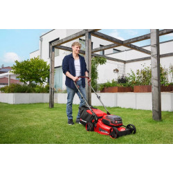 Tondeuse à gazon sans fil 36 V – GC-CM 36/42 Li BL – largeur de coupe 42 cm – moteur brushless – batteries 4,0 Ah incluses – Pow - EINHELL 