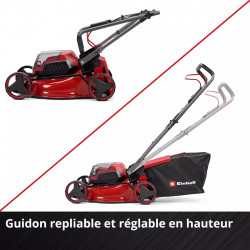 Tondeuse à gazon sans fil 36 V – GC-CM 36/42 Li BL – largeur de coupe 42 cm – moteur brushless – batteries 4,0 Ah incluses – Pow - EINHELL 