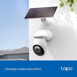 Caméra extérieure panoramique + panneau solaire TP LINK - TP LINK